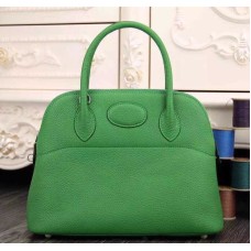 Hermes Bolide 31cm Togo Leather Green Bag